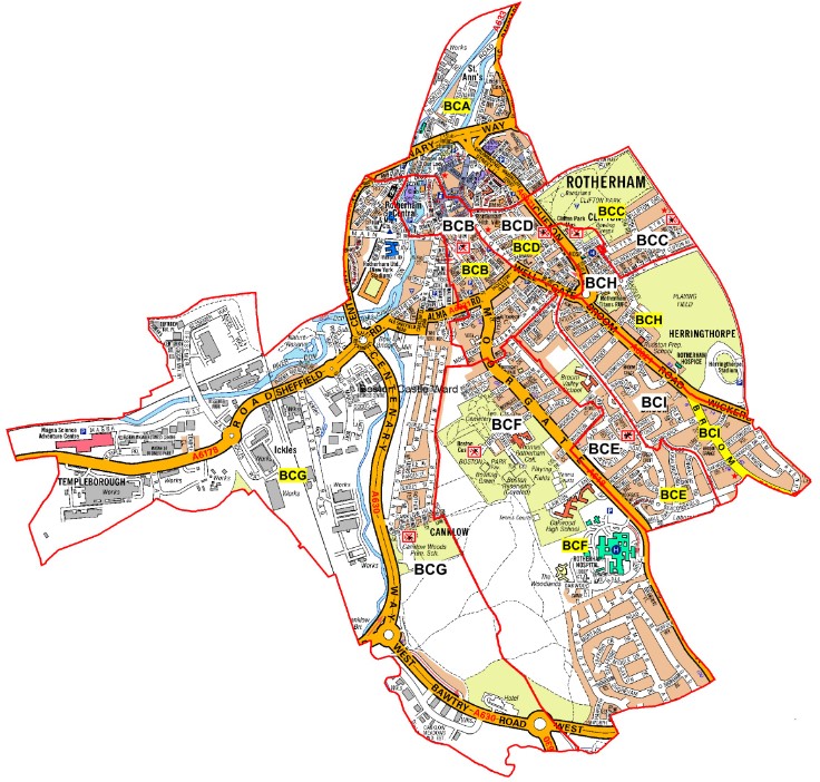 Proposed polling districts and polling places for Boston castle