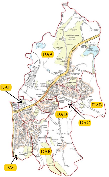 Current polling districts and polling places for dalton and thrybergh