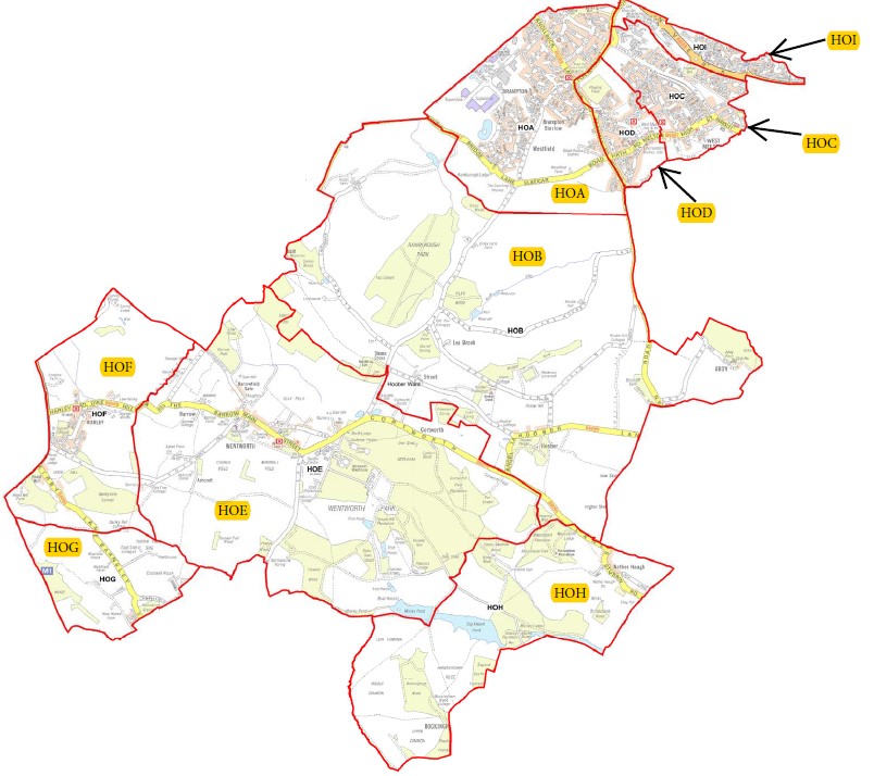 Current polling districts and polling places for hoober