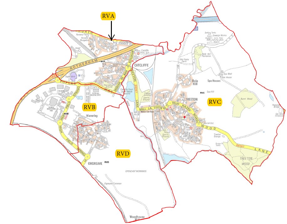 Current polling districts and polling places for rother vale